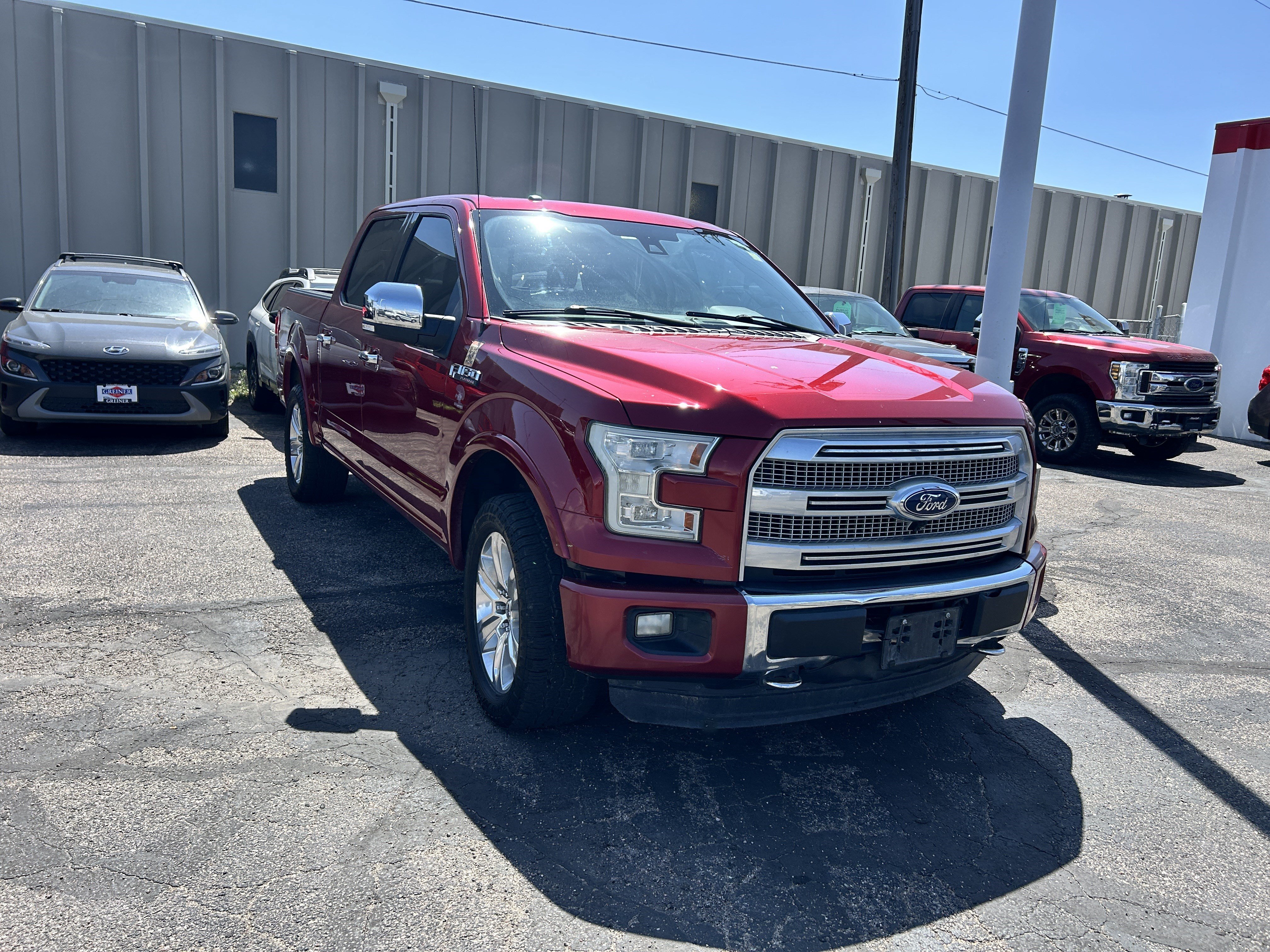 Used 2015 Red Ford Platinum image 6