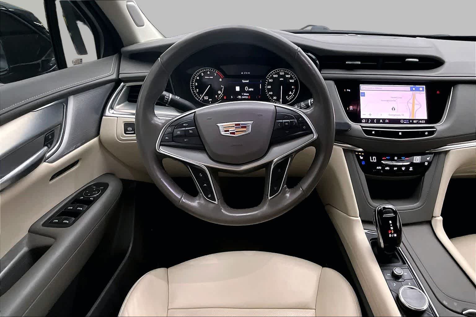 Used 2021 Dark Moon Blue Metallic Cadillac FWD Premium Luxury image 6