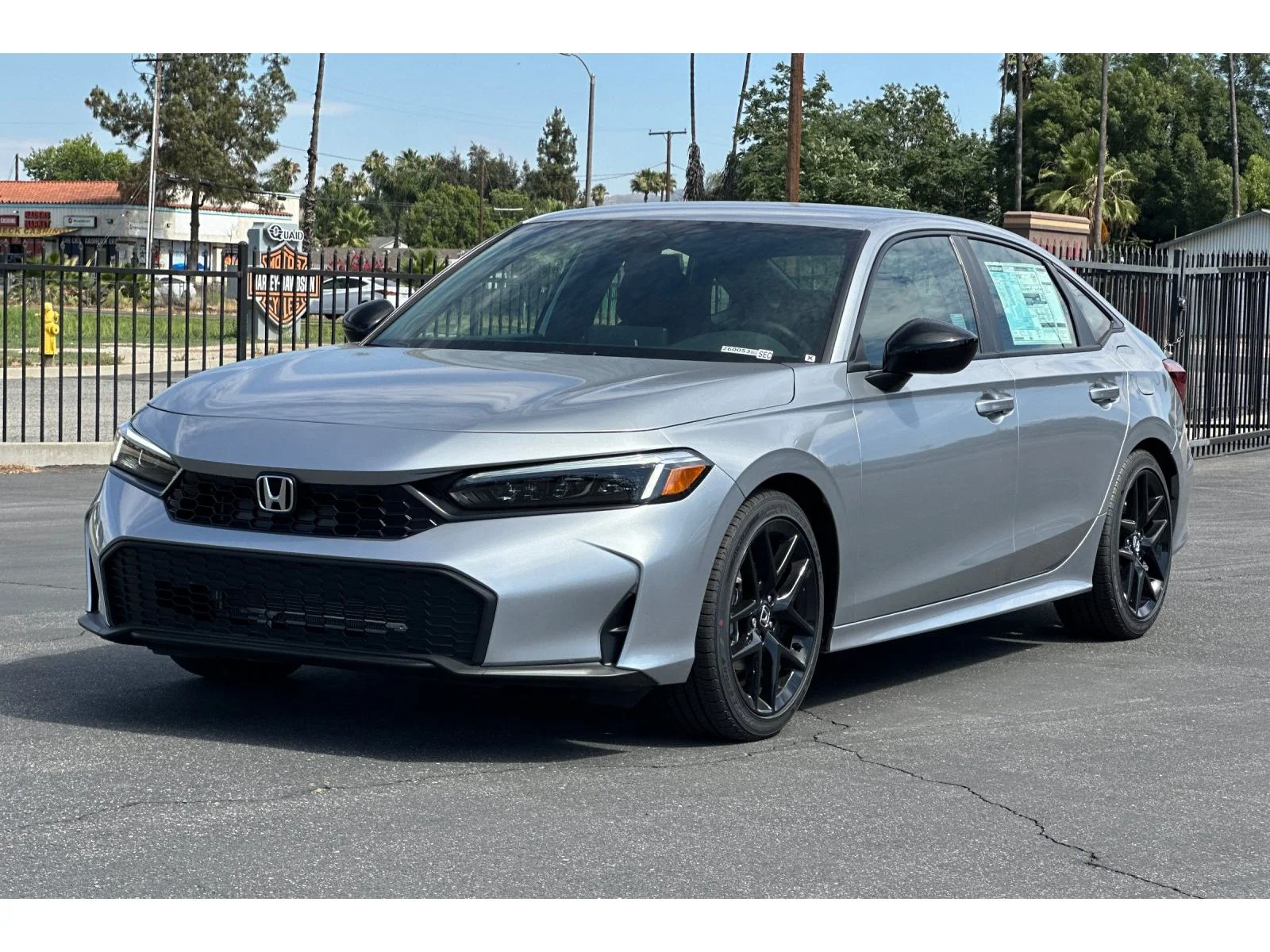 New 2026 Solar Silver Metallic Honda Sport image 9