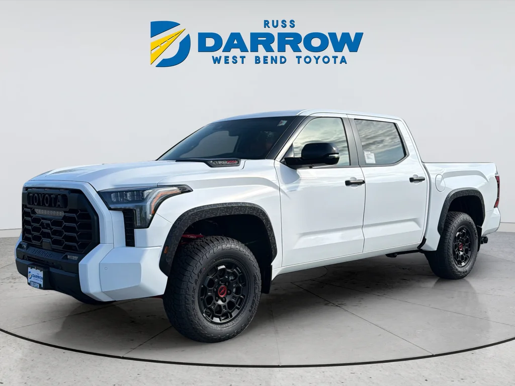 New 2026 White Toyota TRD PRO 4 WHEEL DRIVE image 1