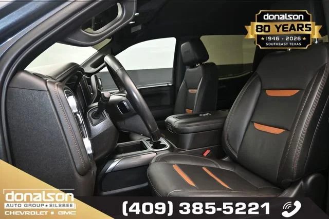 Used 2021 DARK SKY METALLIC GMC AT4 image 9