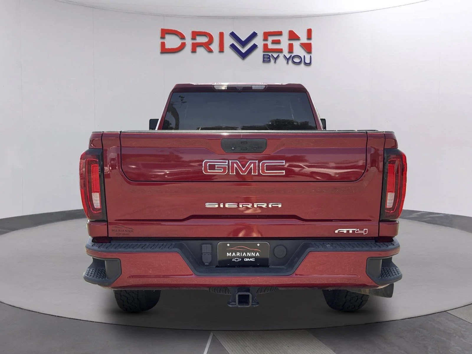 Used 2022 CAYENNE RED TINTCOAT GMC AT4 image 5