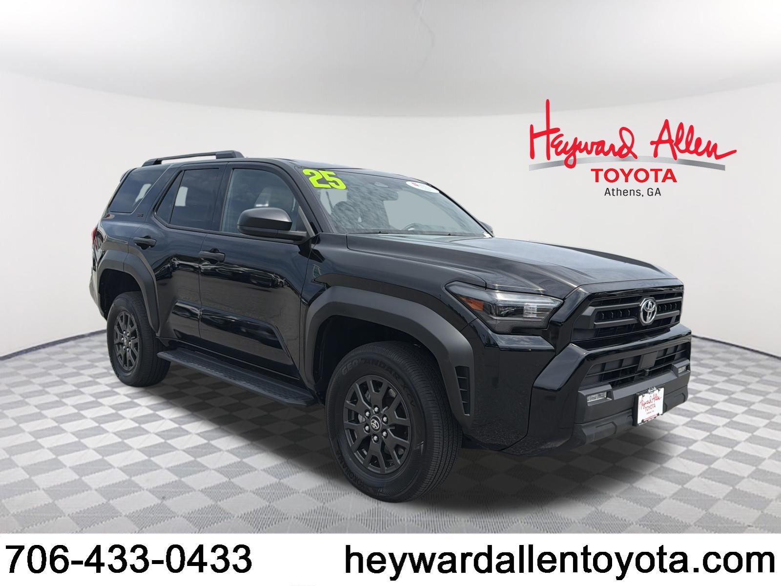 Certified Used 2025 Black Toyota SR5 image 1
