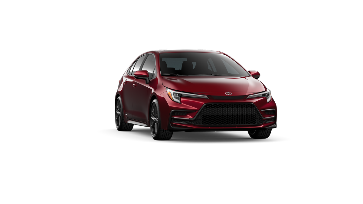 New 2026 Ruby Flare Pearl Toyota Hybrid SE image 16