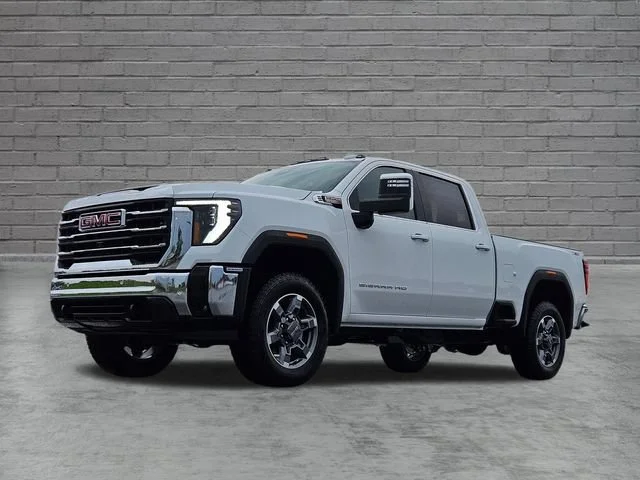 New 2026 Summit White GMC SLT image 1