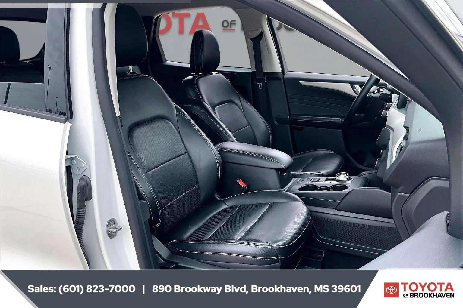 Used 2022 Star White Metallic Tri-Coat ford SEL image 6