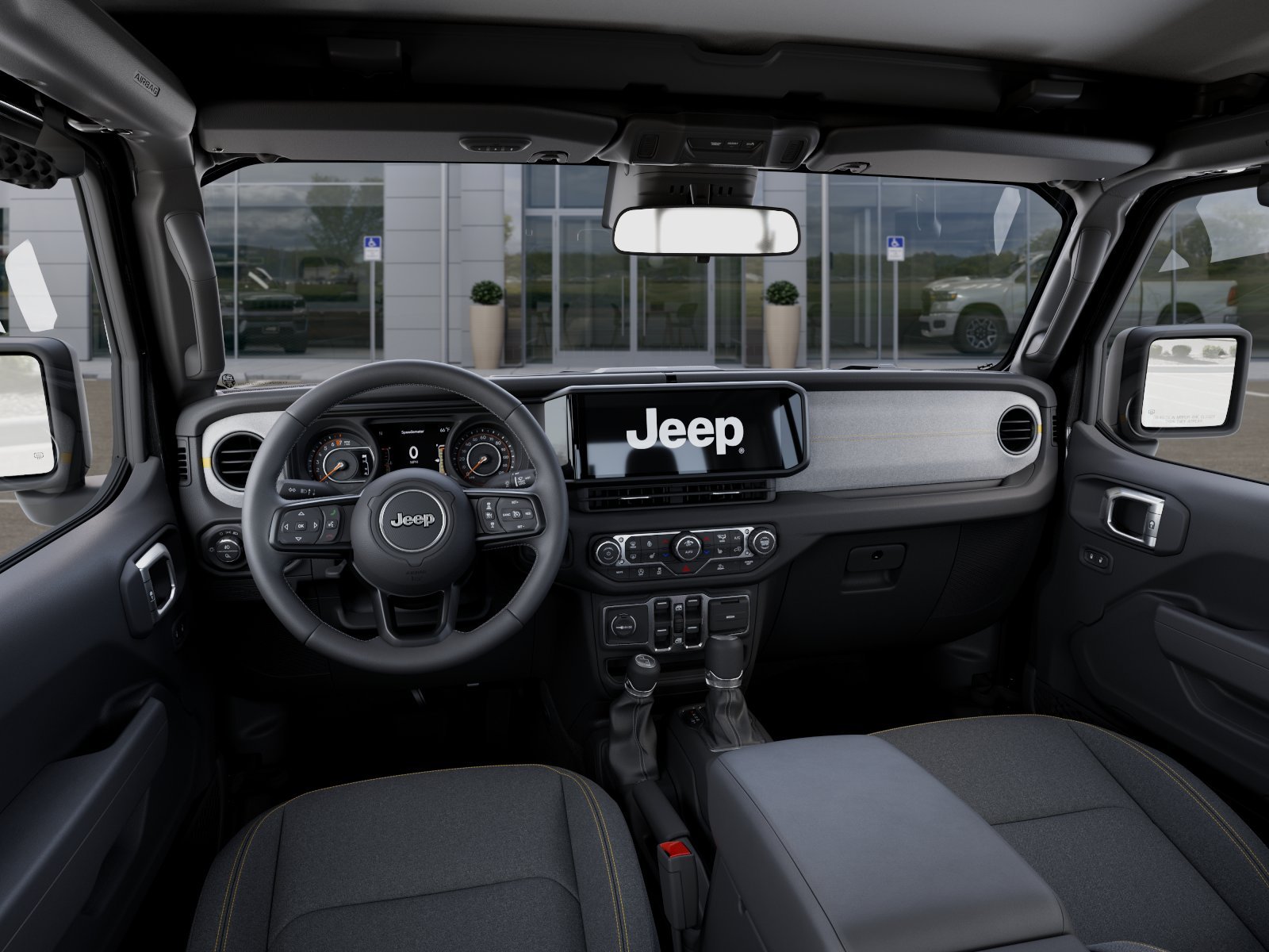 New 2026 Granite Crystal Metallic Clearcoat Jeep Sport S image 46
