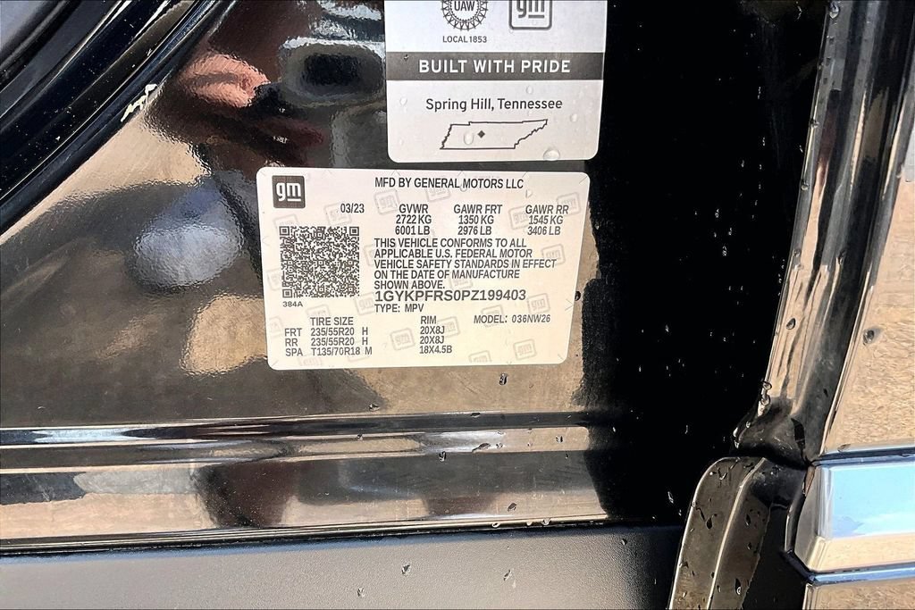 Certified Used 2023 Stellar Black Metallic Cadillac Premium Luxury image 34