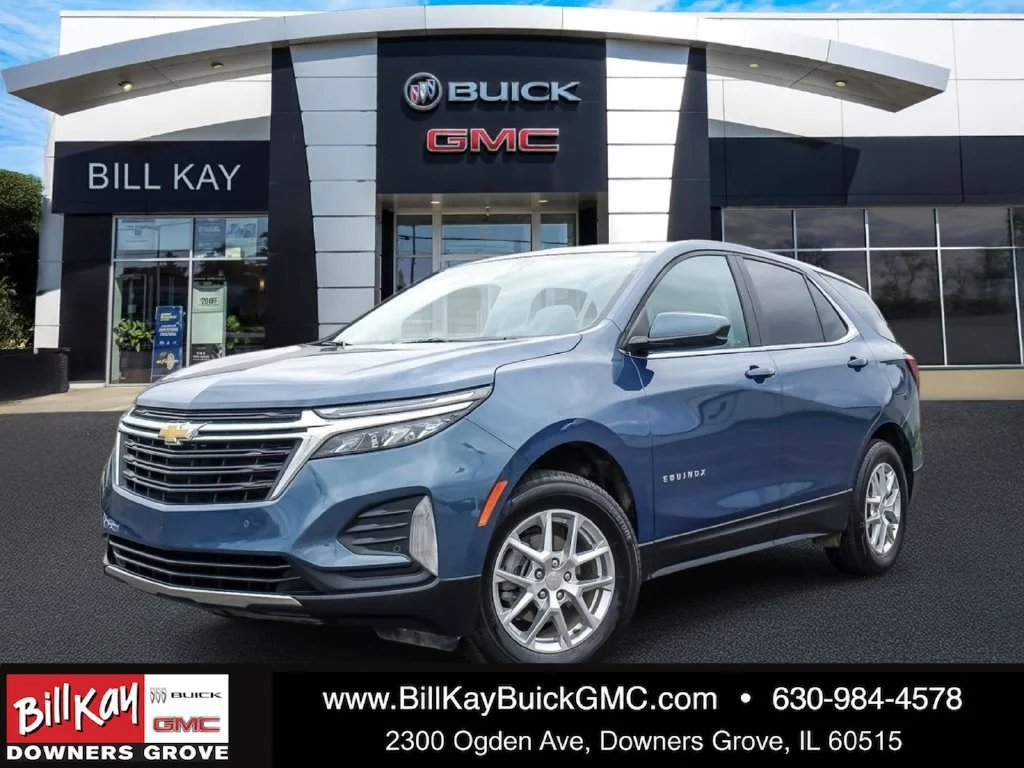 Used 2024 Lakeshore Blue Metallic Chevrolet LT image 1