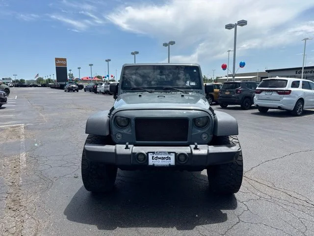 Certified Used 2014 Gray Jeep Unlimited Sport image 2