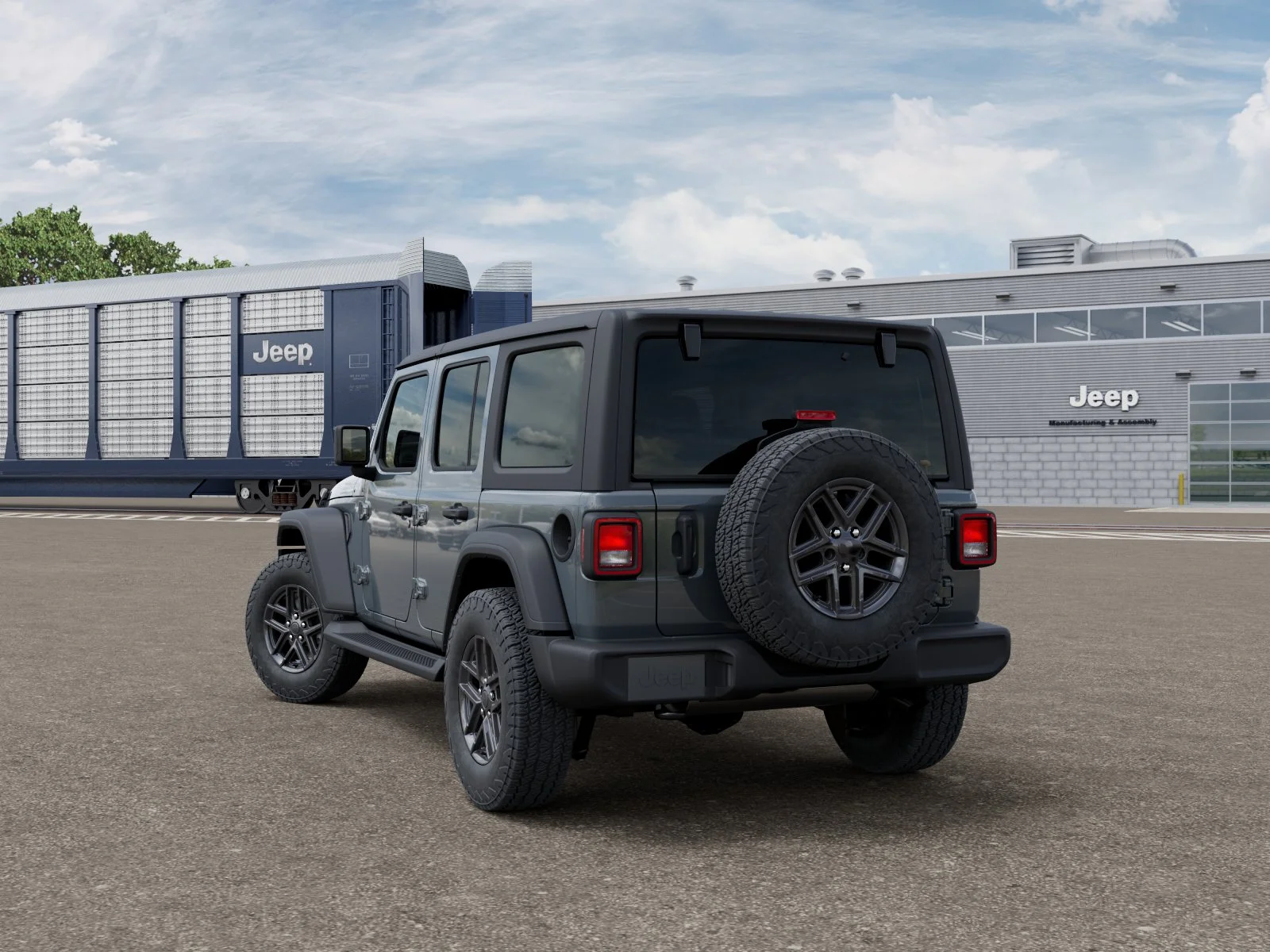 New 2026 Anvil Clear-Coat Exterior Paint Jeep Sport S image 18