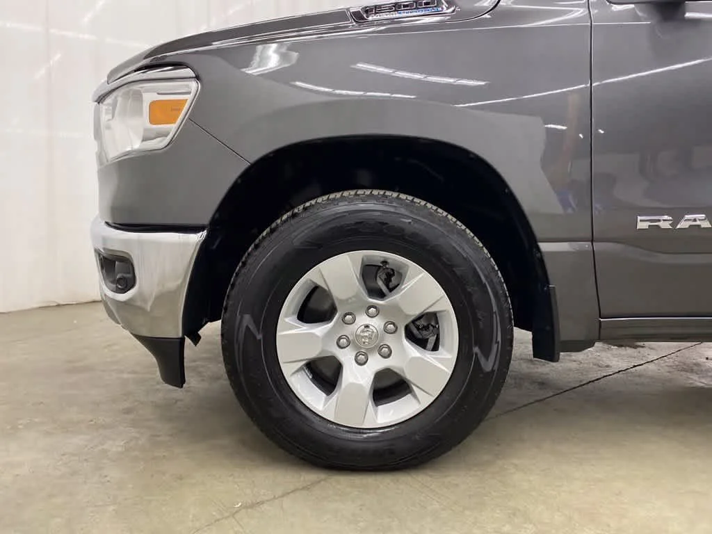 Used 2024 Granite Crystal Metallic Clearcoat Ram Big Horn image 11