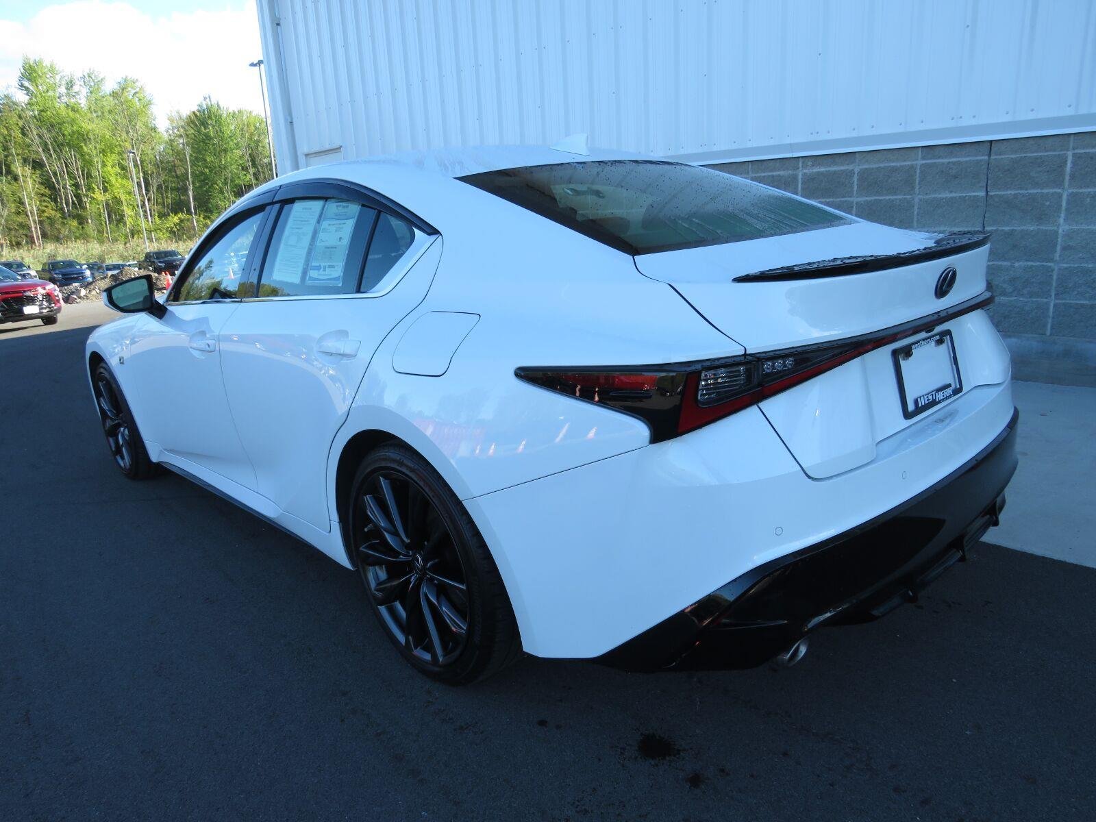 Used 2021 Ultra White Lexus IS 350 F SPORT image 13