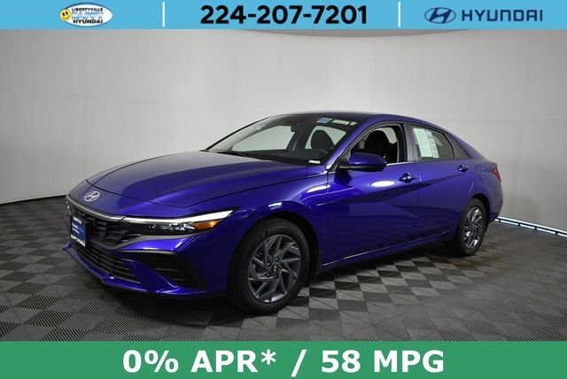 2025 Hyundai Elantra Hybrid Blue