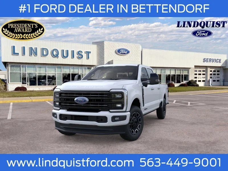 New 2026 Star White Metallic Tri-Coat Ford F-250® Platinum® image 2