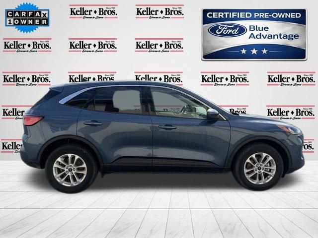 Certified Used 2020 Blue Metallic Ford SE image 8