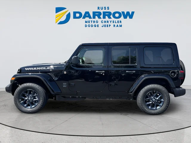 New 2026 Black Clear-Coat Exterior Paint Jeep 85th Anniversary Edition image 2