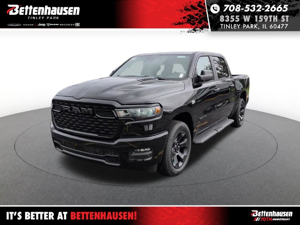 New 2026 Diamond Black Crystal Pearl-Coat Exterior Paint RAM Express image 1
