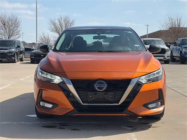 Used 2021 Nissan Sentra SR with VIN 3N1AB8DV4MY266378 for sale in Prosper, TX