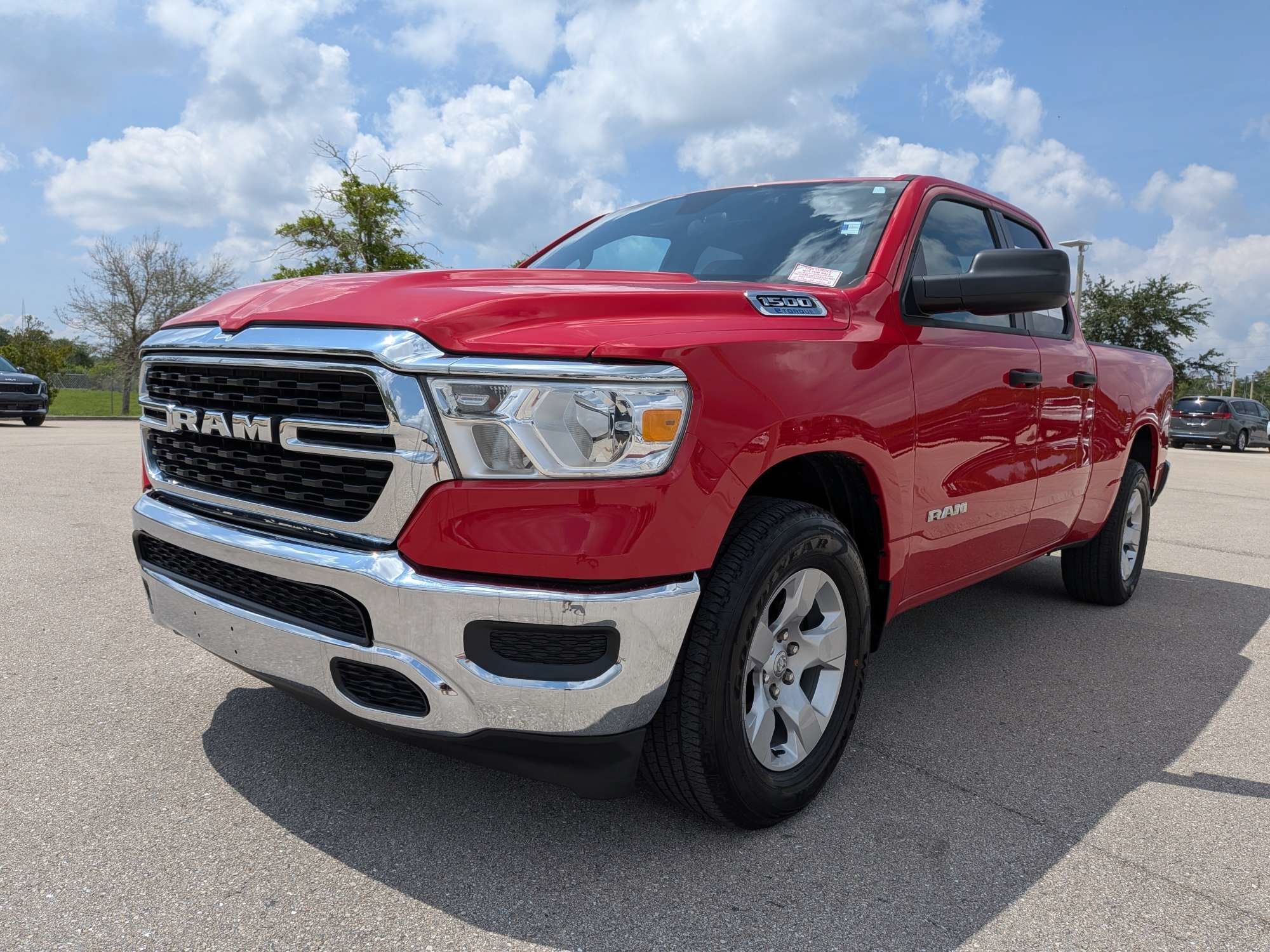 Used 2023 Flame Red Clearcoat Ram Big Horn image 9