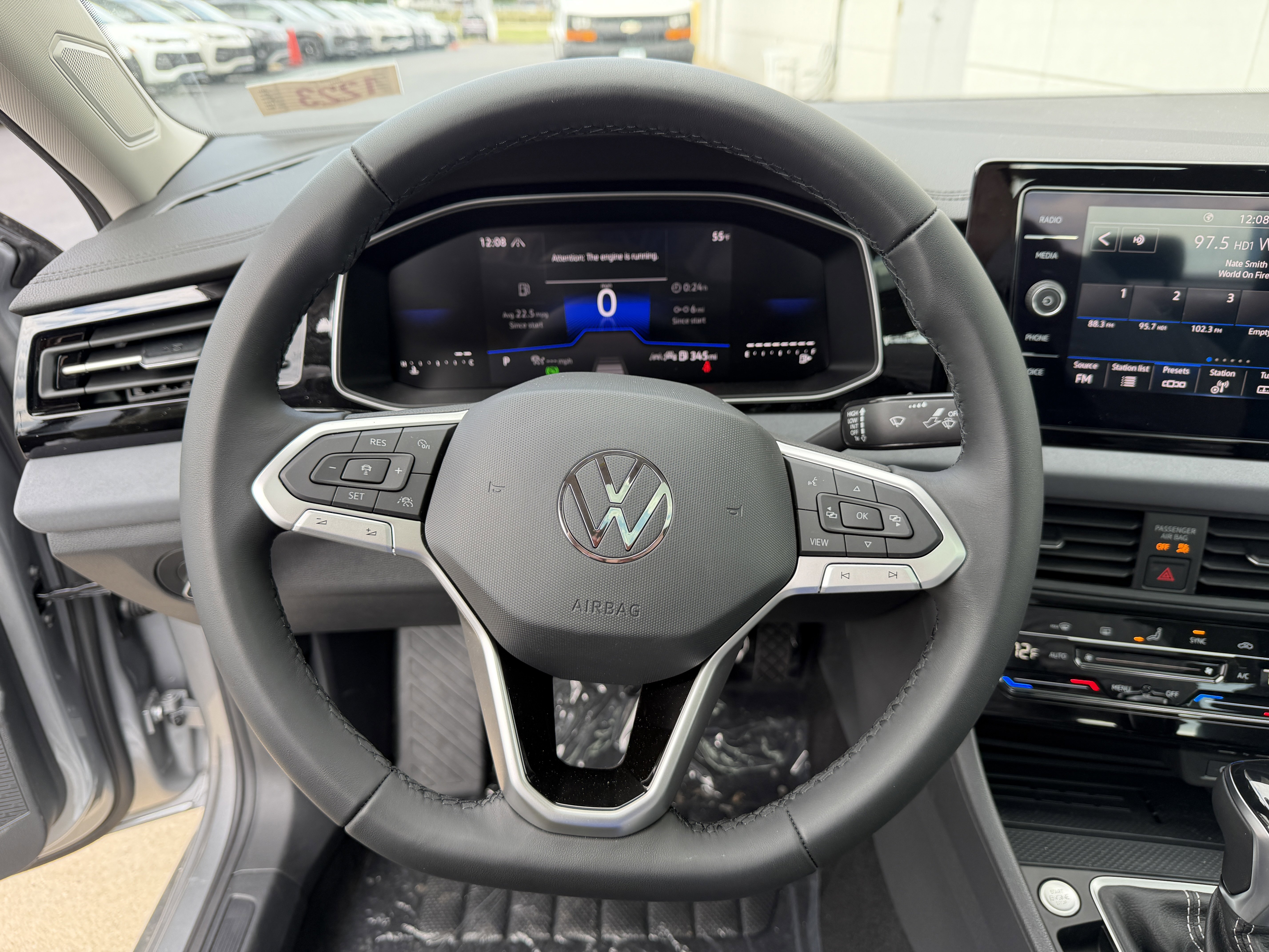 New 2026 Pyrite Silver Metallic Volkswagen SE image 14