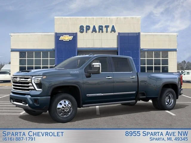 New 2026 Lakeshore Blue Metallic Chevrolet High Country DRW image 2