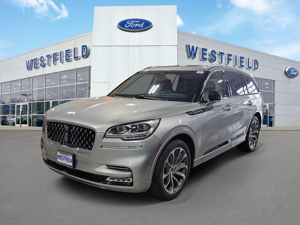Used 2021 Lincoln Aviator Grand Touring with VIN 5LMYJ8XY4MNL00281 for sale in Hodgkins, IL