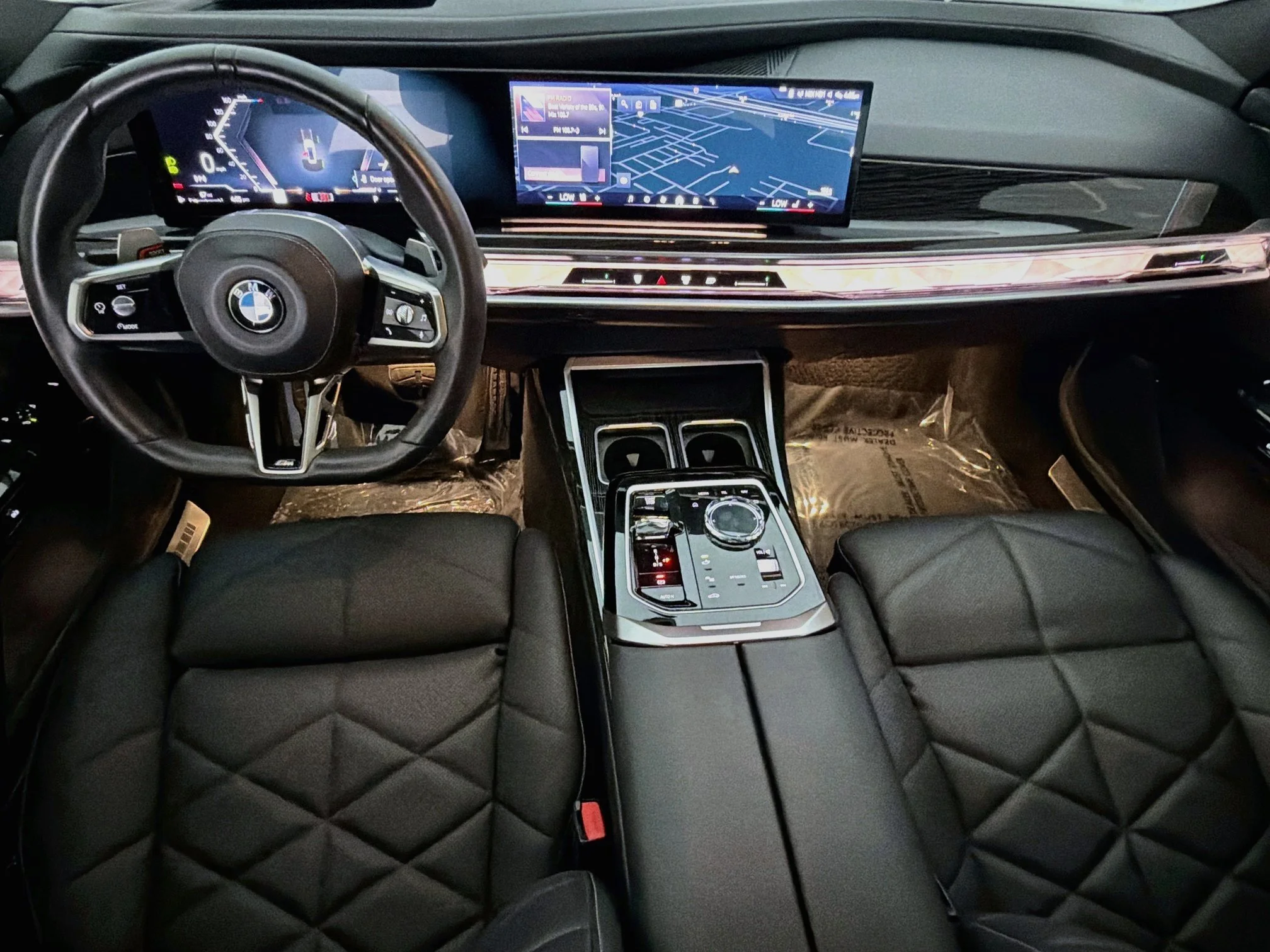 Used 2023 Mineral White Metallic BMW 740i image 16