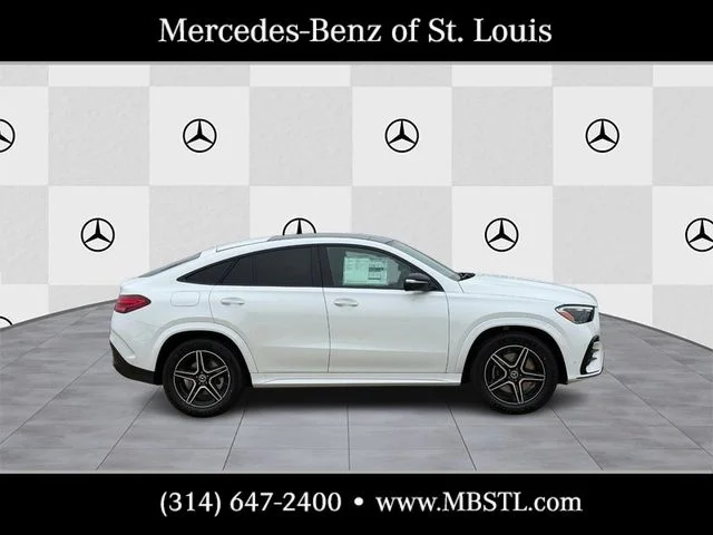 New 2026 MANUFAKTUR Moonlight White Metallic Mercedes-Benz GLE 450 image 2