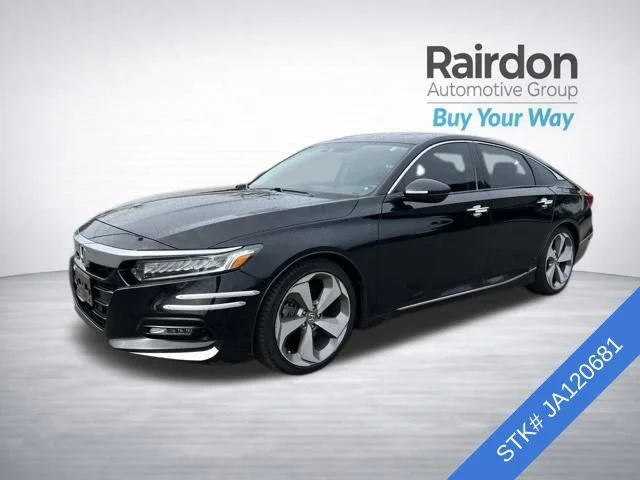 Used 2018 Crystal Black Pearl Honda Touring 1.5T image 3
