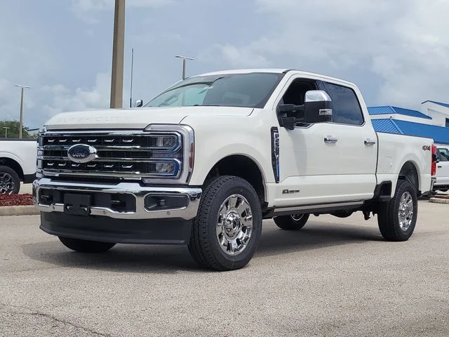 New 2026 White Metallic Ford Lariat image 33