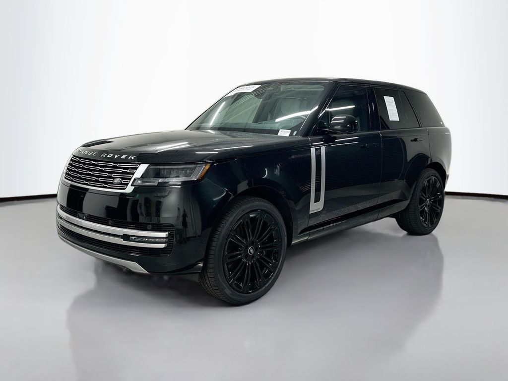 Used 2025 Santorini Black Metallic Land Rover Autobiography image 1
