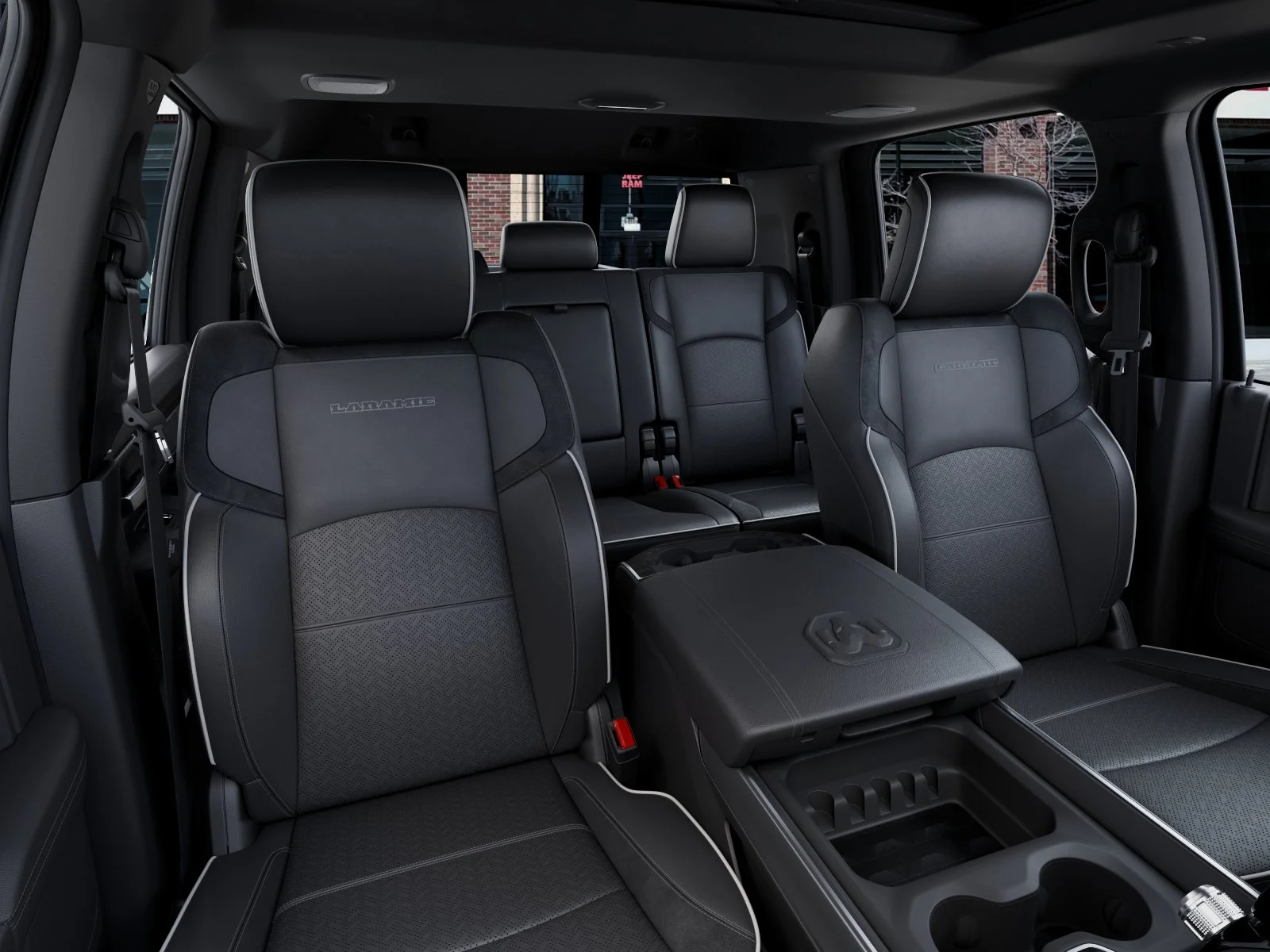 New 2026 Diamond Black Crystal Pearl-Coat Exterior Paint RAM Laramie image 42