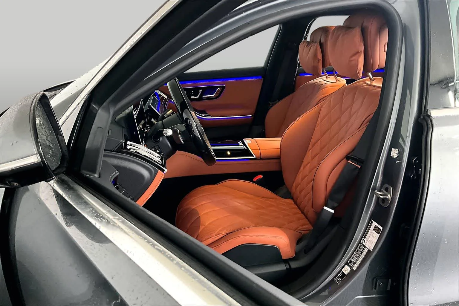 New 2026 Selenite Grey Metallic Mercedes-Benz S 580 image 14