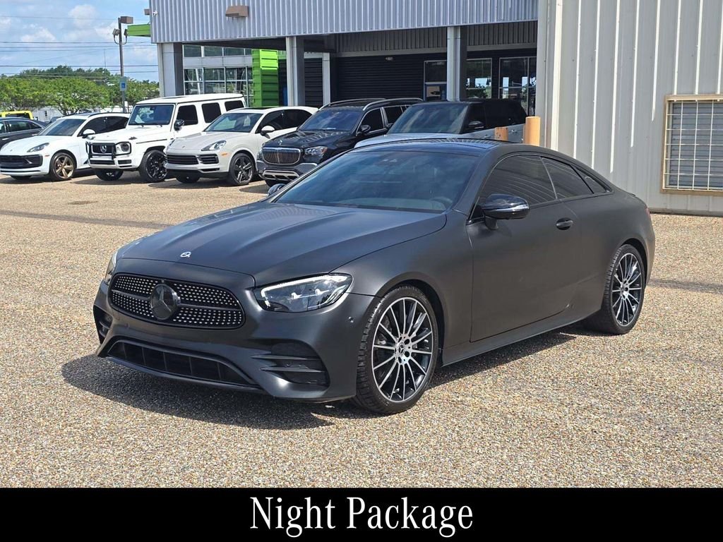 Certified Used 2023 Gray Mercedes-Benz E 450 image 1