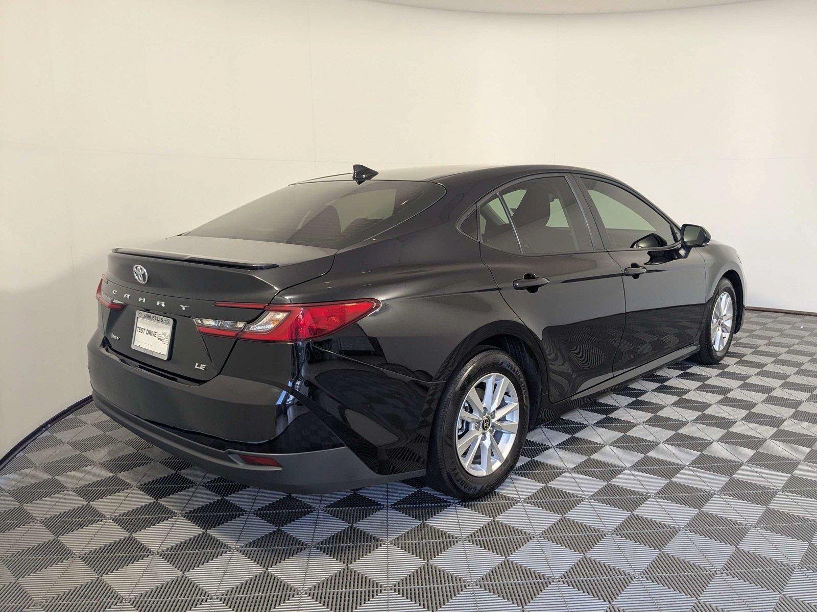 Used 2025 Midnight Black Metallic Toyota LE image 5