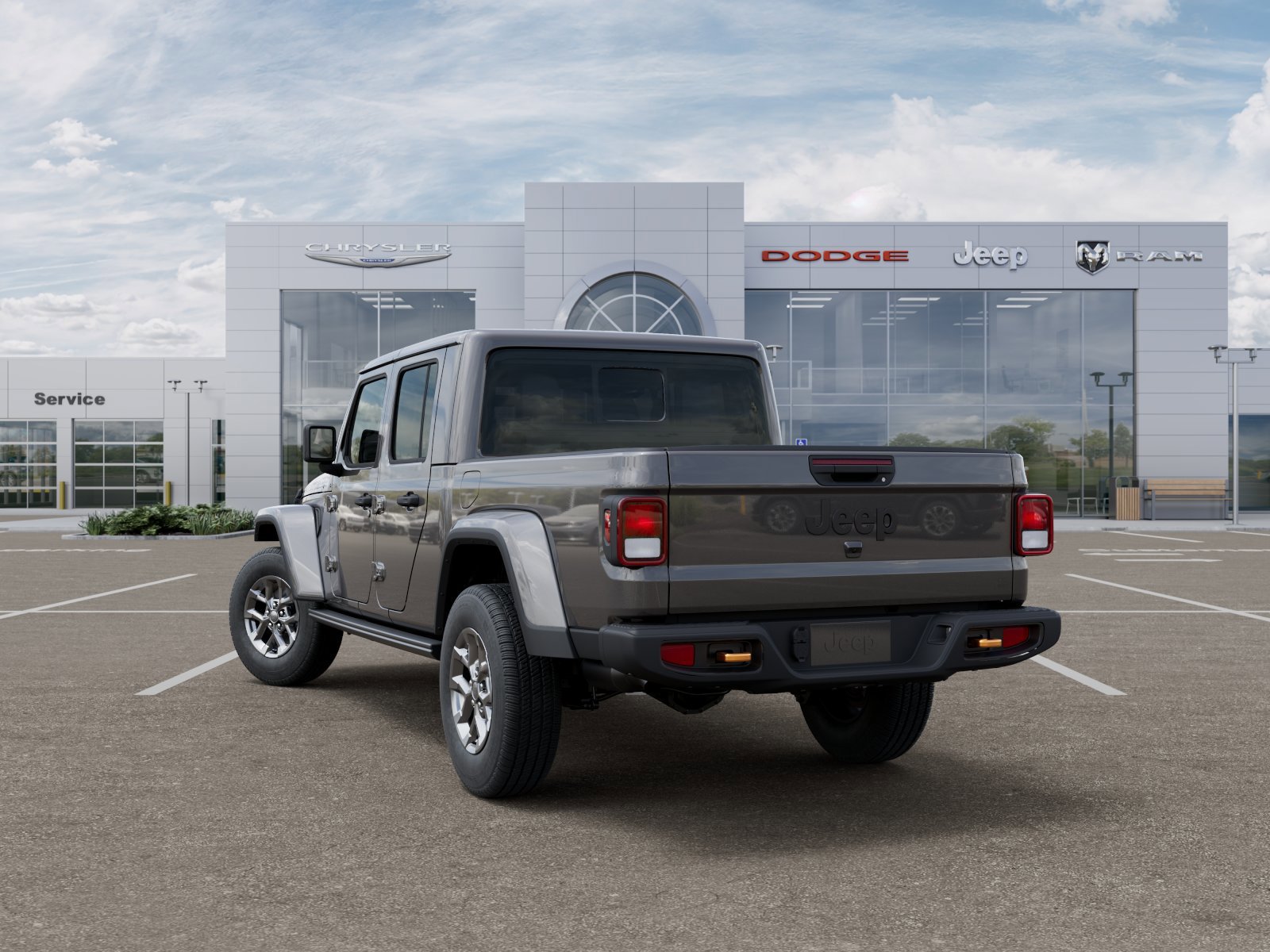 New 2026 Granite Crystal Metallic Clearcoat Jeep 85th Anniversary Edition image 3