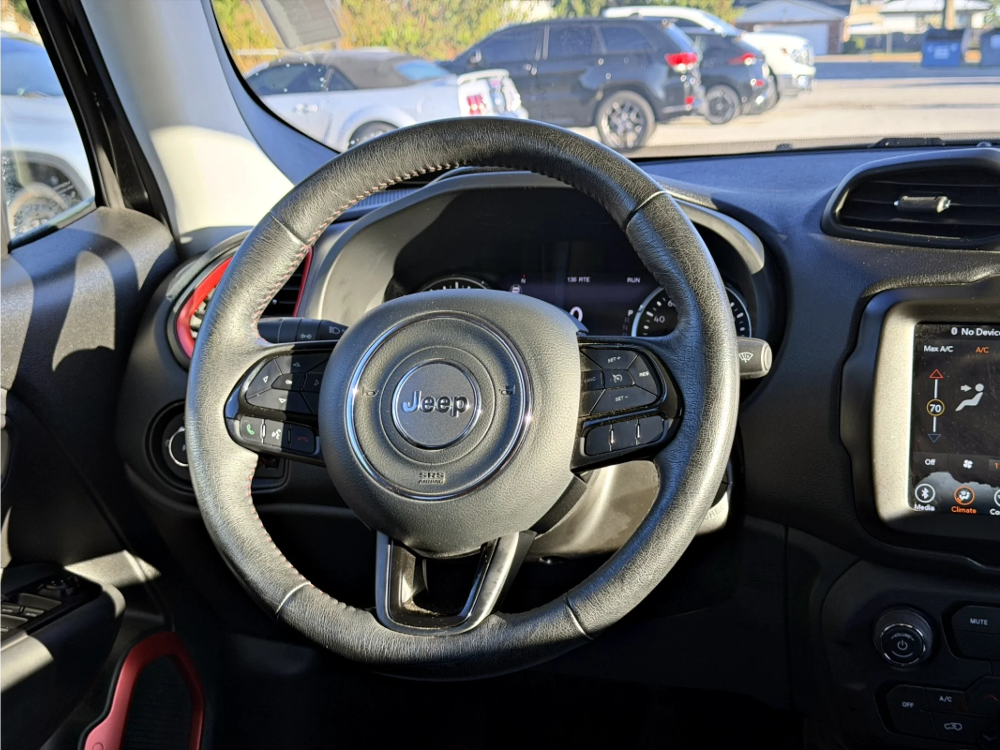 Used 2022 Black Clearcoat Jeep Trailhawk image 11