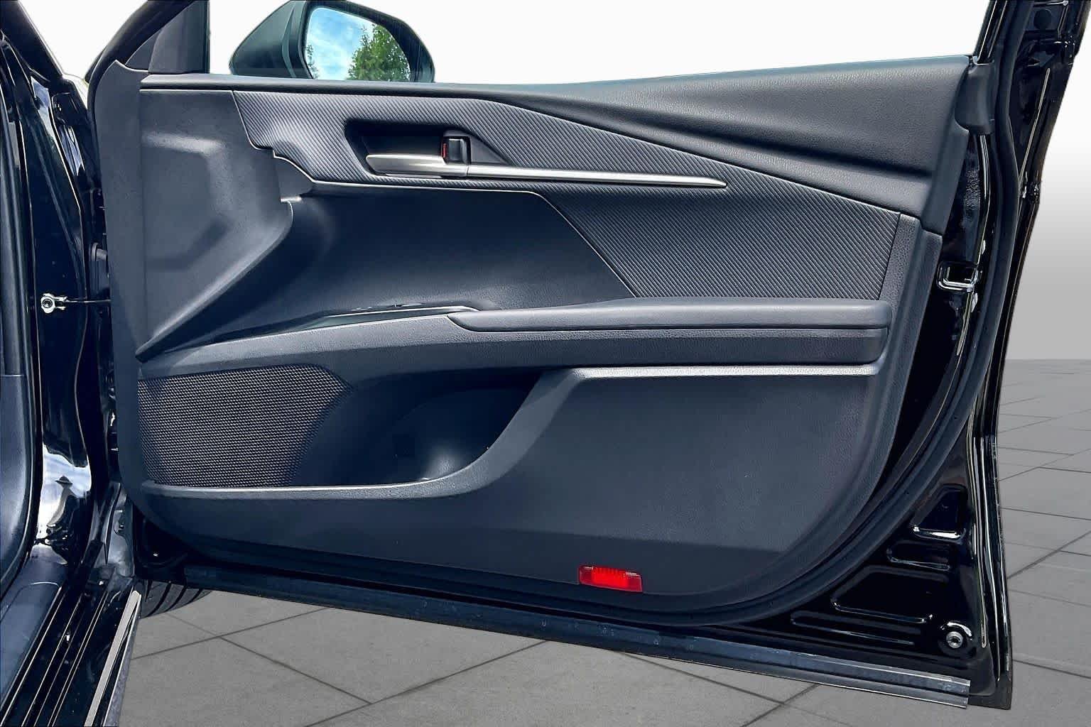 Used 2025 Midnight Black Metallic Toyota SE image 23