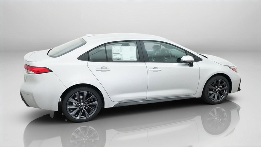 New 2027 Classic Silver Metallic Toyota SE image 8