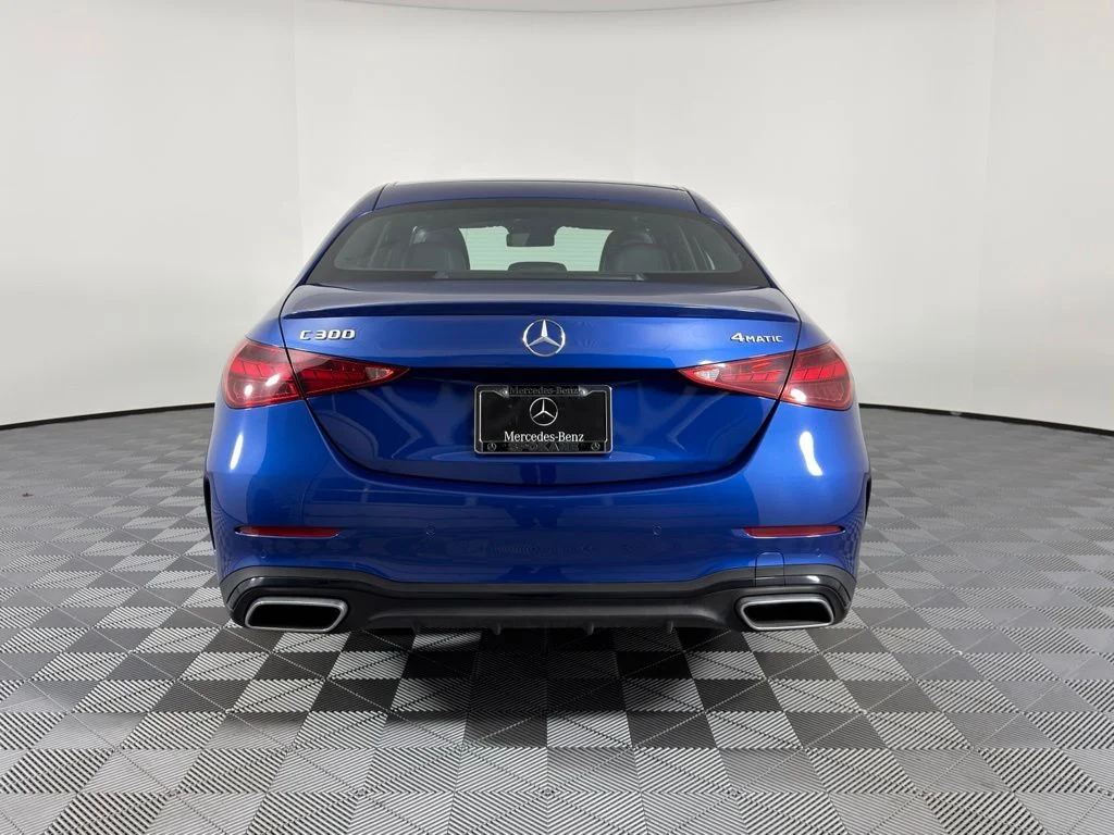 Certified Used 2025 Blue Mercedes-Benz C 300 image 7