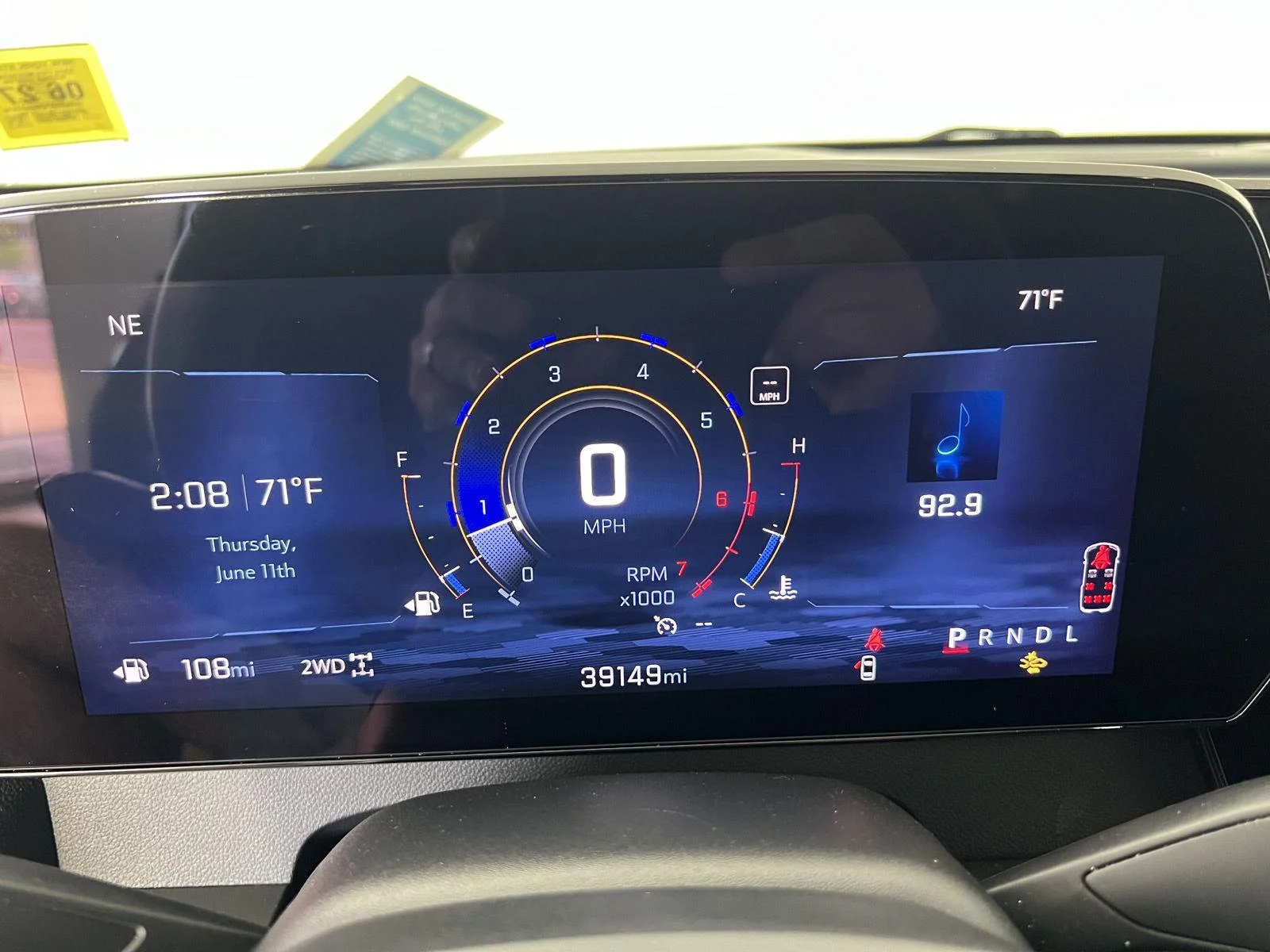 Used 2024 Lakeshore Blue Metallic Chevrolet LT image 11