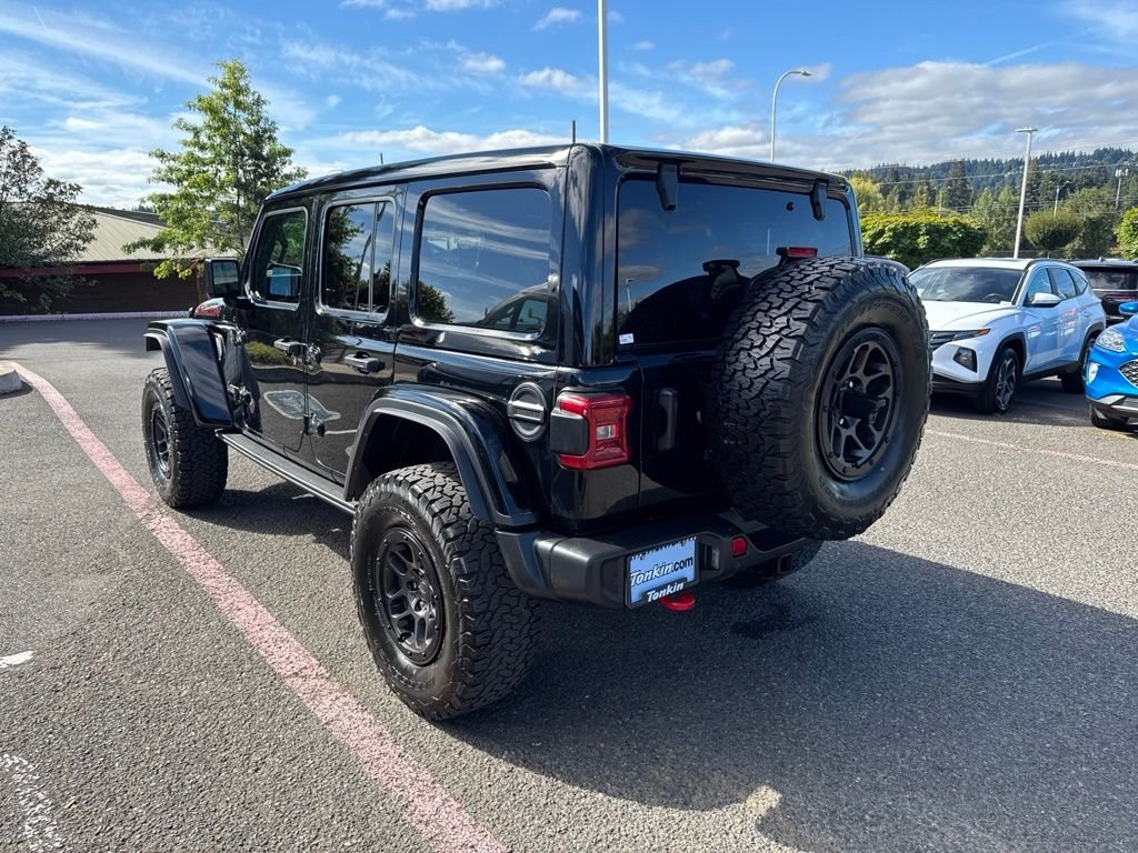 Used 2023 Black Clearcoat Jeep Rubicon image 6