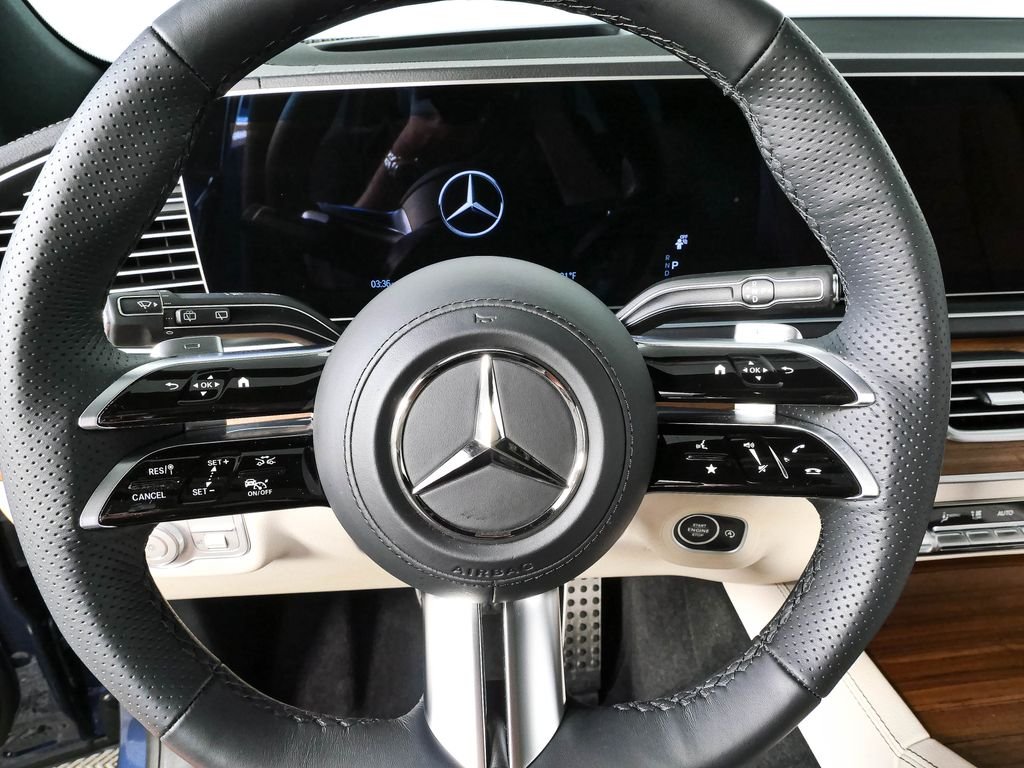 Certified Used 2025 Blue Mercedes-Benz GLS 450 image 10