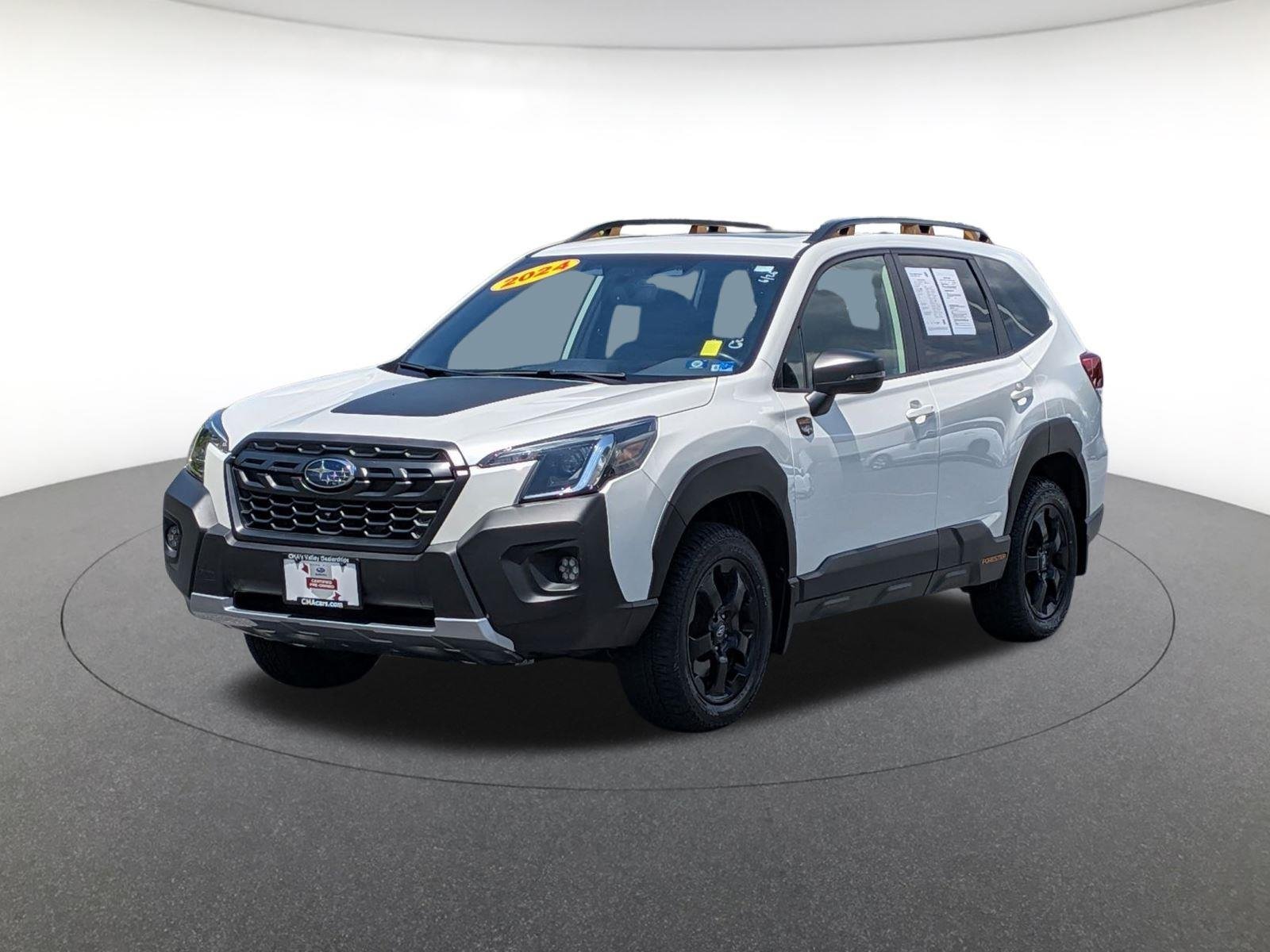 Certified Used 2024 Crystal White Pearl Subaru Wilderness image 3