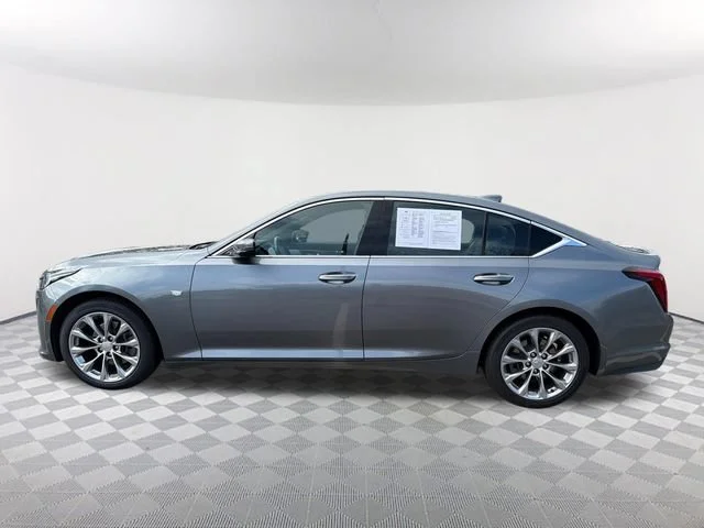 Used 2022 Satin Steel Metallic Cadillac Premium Luxury image 8