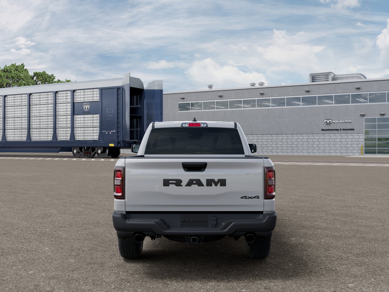 New 2026 Bright White Clear-Coat Exterior Paint RAM Tradesman image 7