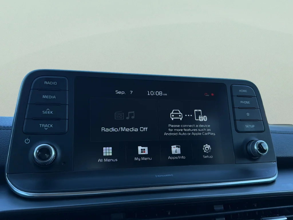 Used 2021 Ebony Black Kia S image 13