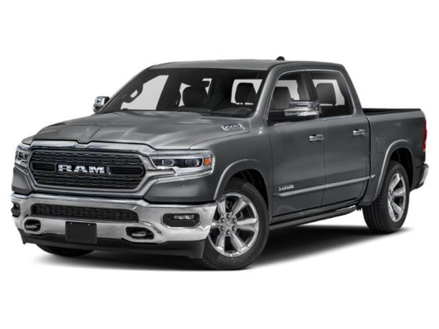 Used 2021 Bright White Clearcoat Ram Limited image 1