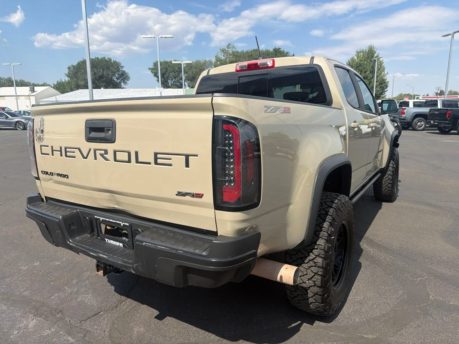 Used 2021 Beige Chevrolet ZR2 image 8